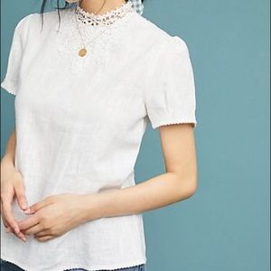 Anthropologie Eri + Ali linen shirt